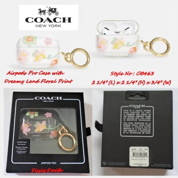 Coach Accessories - Coach Airpods Pro Case with Dreamy Land Floral Print